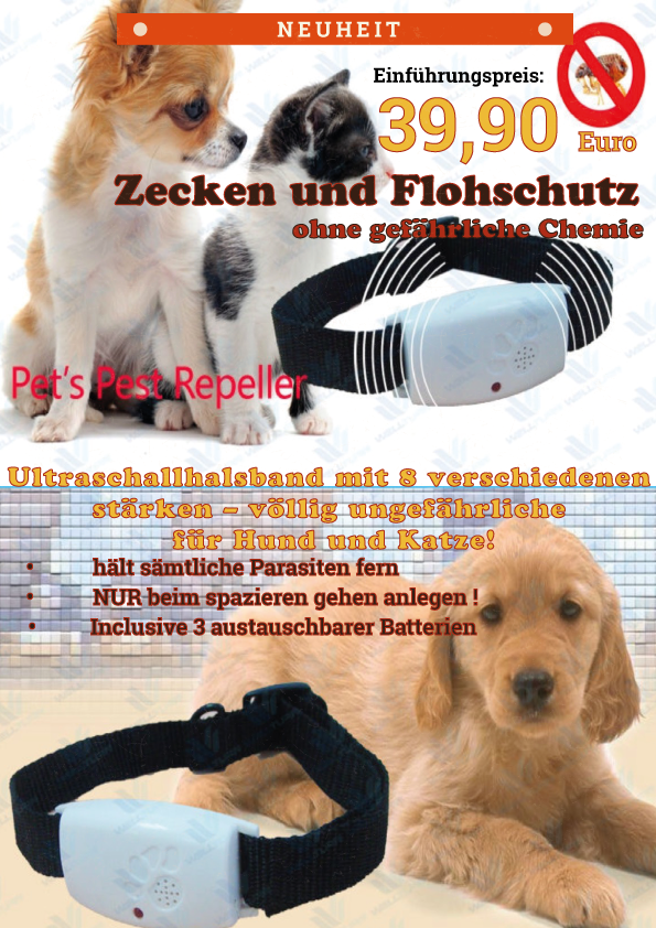 Hundesalon und Groomer-Schule Anders! Zecken und Flohschutz